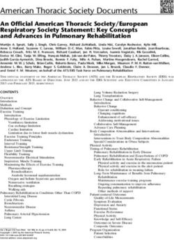 American Thoracic Society Documents