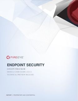 ENDPOINT SECURITY LOGON TRACKER - MODULE USER GUIDE (v0.5.3) TECHNICAL PREVIEW RELEASE - FireEye Market