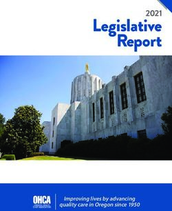 Legislative Report - Oregon Health Care Association