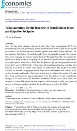 What accounts for the increase in female labor force participation in Spain