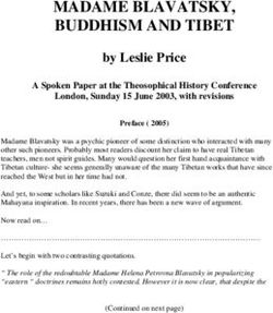 MADAME BLAVATSKY, BUDDHISM AND TIBET - by Leslie Price