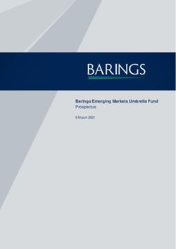 Barings Emerging Markets Umbrella Fund Prospectus