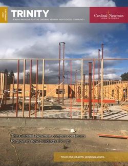 TRINITY - The Cardinal Newman campus continues to grow as new buildings rise up!