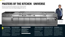 MASTERS OF THE KITCHEN - Andrea Tolu