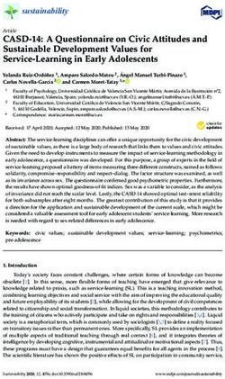 CASD-14: A Questionnaire on Civic Attitudes and Sustainable Development Values for Service-Learning in Early Adolescents - MDPI