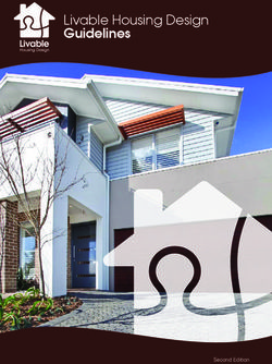 Livable Housing Design Guidelines. Second Edition.