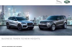 BUSINESS TAKEN TO NEW HEIGHTS - JAGUAR LAND ROVER FLEET & BUSINESS