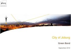 City of Joburg Green Bond - September 2019 - unfccc