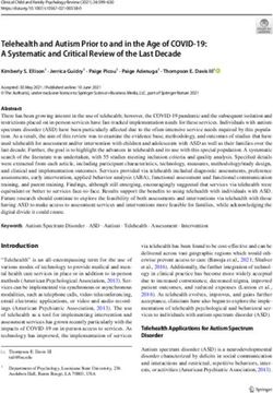 Telehealth and Autism Prior to and in the Age of COVID 19: A Systematic and Critical Review of the Last Decade