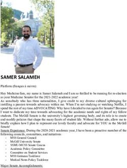 SAMER SALAMEH - Mcgill Medical Student Society