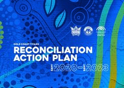 Reconciliation Action plan 2020- 2023 - Gold Coast Titans