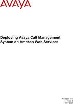Deploying Avaya Call Management System on Amazon Web Services - Release 19.0 Issue 2 May 2020
