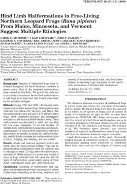 Hind Limb Malformations in Free-Living Northern Leopard Frogs (Rana pipiens) From Maine, Minnesota, and Vermont Suggest Multiple Etiologies