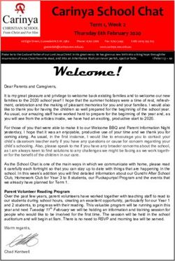 Carinya School Chat Term 1, Week 2 Thursday 6th February 2020 - Carinya Christian School