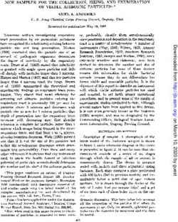 NEW SAMPLER FOR THE COLLECTION, SIZING, AND ENUMERATION OF VIABLE AIRBORNE PARTICLES1'2 - ASM