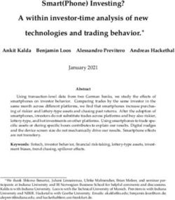Smart(Phone) Investing? A within investor-time analysis of new technologies and trading behavior.
