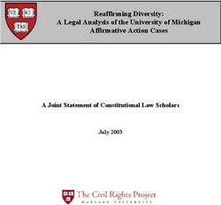 Reaffirming Diversity: A Legal Analysis of the University of Michigan Affirmative Action Cases - A Joint Statement of Constitutional Law Scholars