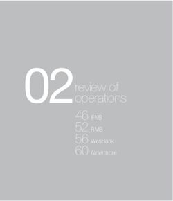REVIEW OF OPERATIONS - 46 FNB 52 RMB 56 WESBANK 60 ALDERMORE - FIRSTRAND