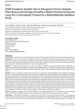 STAR Duodecim eHealth Tool to Recognize Chronic Disease Risk Factors and Change Unhealthy Lifestyle Choices Among the Long-Term Unemployed: ...