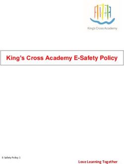 King's Cross Academy E-Safety Policy - Love Learning Together - King's Cross Academy