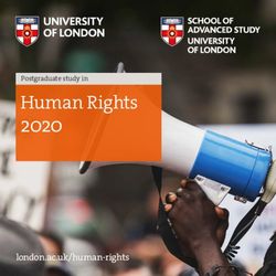 2020 Human Rights - london.ac.uk/human-rights