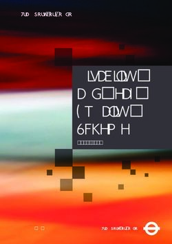 DISABILITY AND DEAF EQUALITY SCHEME - TRANSPORT FOR LONDON - TFL