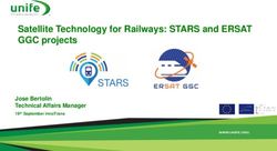 Satellite Technology for Railways: STARS and ERSAT GGC projects - Jose Bertolin Technical Affairs Manager