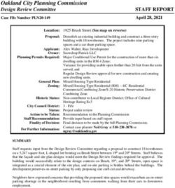 Oakland City Planning Commission - Design Review Committee Case File Number PLN20-149 - Amazon AWS
