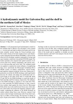 A hydrodynamic model for Galveston Bay and the shelf in the northern Gulf of Mexico