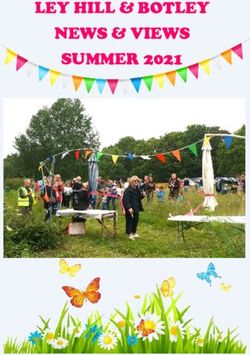 LEY HILL & BOTLEY NEWS & VIEWS SUMMER 2021
