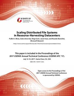 Scaling Distributed File Systems in Resource-Harvesting Datacenters - Pulkit A. Misra, Duke University; Íñigo Goiri, Jason Kace, and Ricardo ...