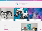 Visual identity and WordPress site for an artist - CASE: Art Studio Kirstu Hanna Harjula - Theseus
