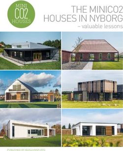 THE MINICO2 HOUSES IN NYBORG-valuable lessons HOUSES