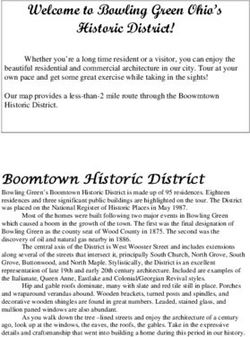 Welcome to Bowling Green Ohio's Historic District!