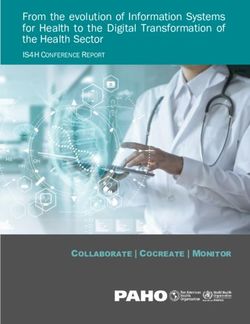 From the evolution of Information Systems for Health to the Digital Transformation of the Health Sector