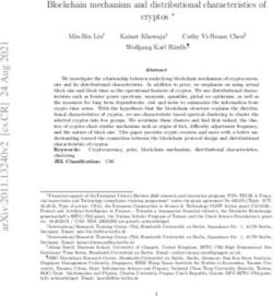 Blockchain mechanism and distributional characteristics of cryptos