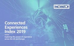 Connected Experiences Index 2019 - Exploring the power of experience across the US and Europe