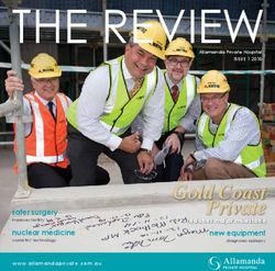 Gold Coast Private - the reviewAllamanda Private hospital - safer surgery nuclear medicine