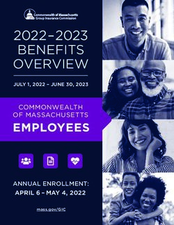 BENEFITS OVERVIEW 2022-2023 - EMPLOYEES