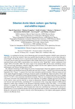 Siberian Arctic black carbon: gas flaring and wildfire impact