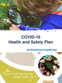 COVID-19 Health and Safety Plan - Lea documento en espa&ntilde;ol aqu&iacute; - Wellkind