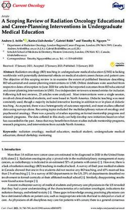 A Scoping Review of Radiation Oncology Educational and Career-Planning Interventions in Undergraduate Medical Education - MDPI