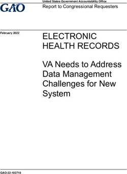 ELECTRONIC HEALTH RECORDS - VA Needs to Address Data Management Challenges for New System - Report to Congressional Requesters