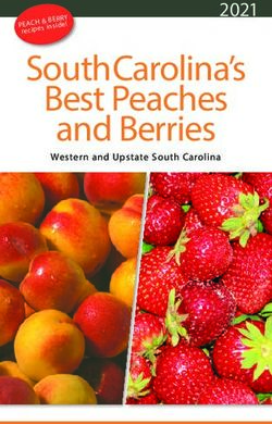 South Carolina's Best Peaches and Berries 2021