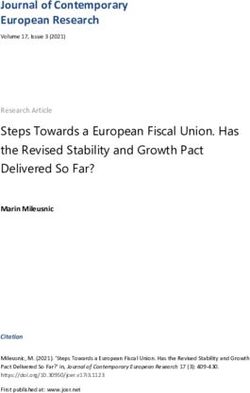 Journal of Contemporary European Research