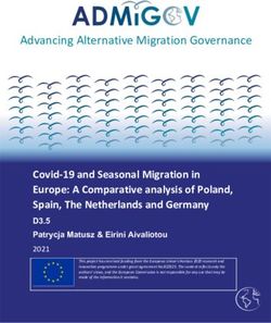 Covid-19 and Seasonal Migration in Europe: A Comparative analysis of Poland, Spain, The Netherlands and Germany - ADMIGOV
