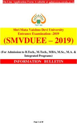 SMVDUEE - 2019 Shri Mata Vaishno Devi University Entrance Examination -2019 For Admission to B.Tech., M.Tech., MBA, M.Sc., M.A.
