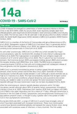 14A COVID-19 - SARS-COV-2 - GOV.UK