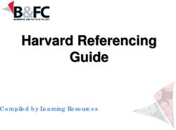 Harvard Referencing Guide - Compiled by Learning Resources