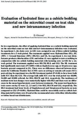 Evaluation of hydrated lime as a cubicle bedding material on the microbial count on teat skin and new intramammary infection